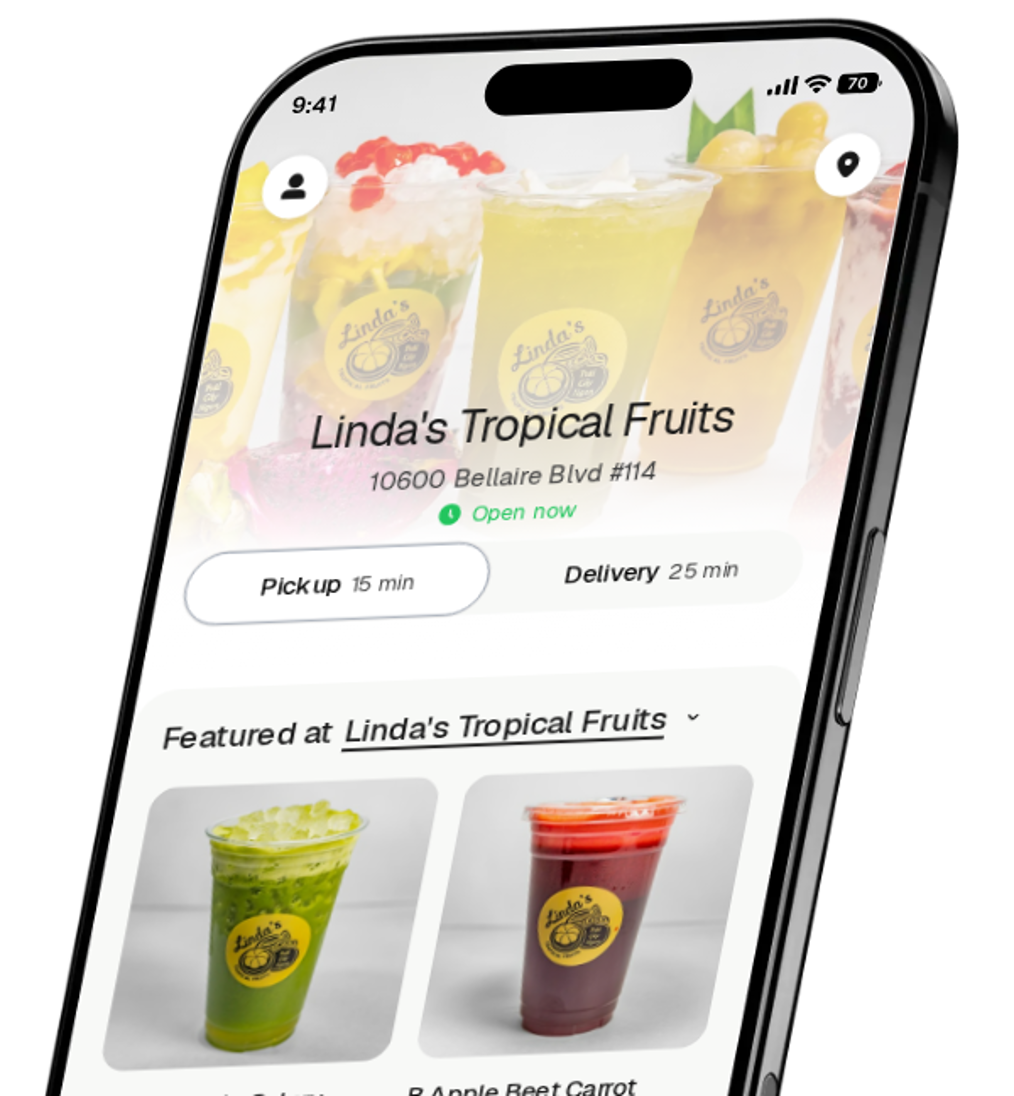 Linda's Tropical Fruits app preview